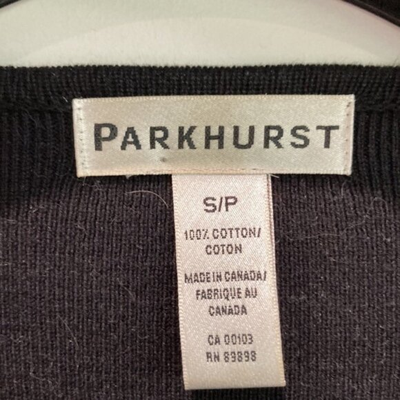 PARKHURST Black Neon Zip Cardigan - Picture 8 of 8